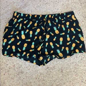 Pineapple shorts